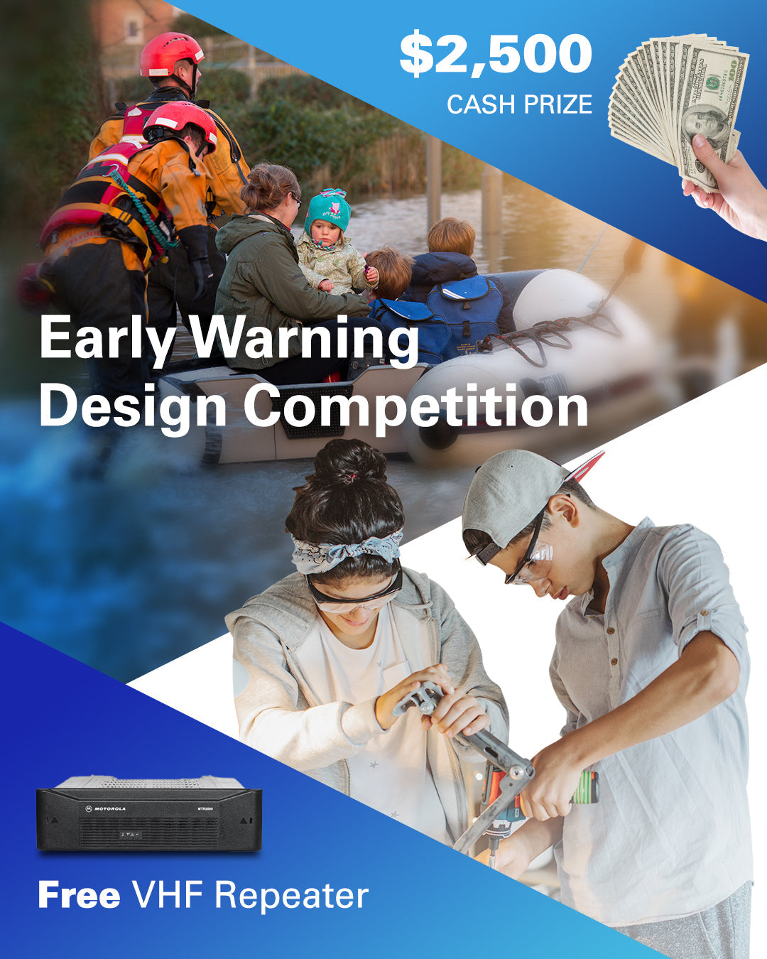 Haloid Solutions Offers Cash Prize and Free Radio Equipment in Early Warning Design Competition for University Students
