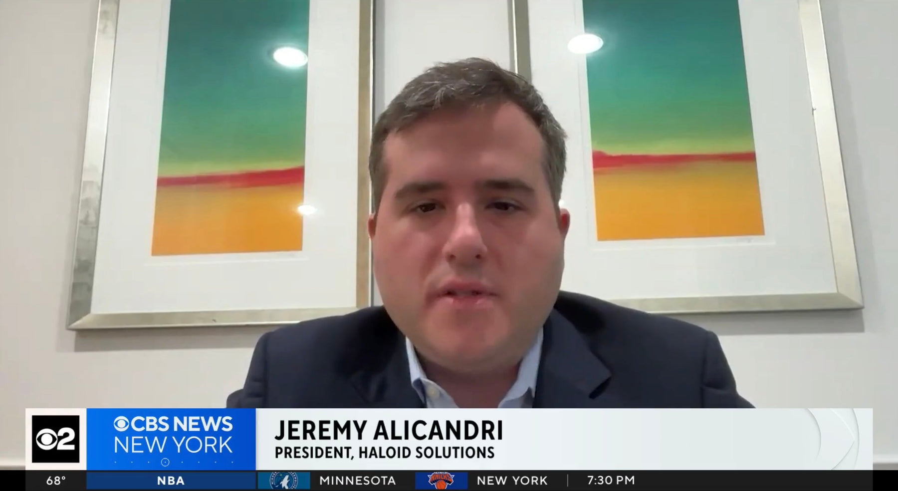 Haloid Discusses Cybersecurity Threats with CBS New York