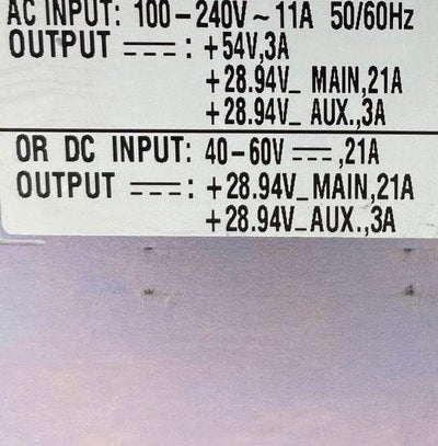 Motorola GTR8000 Power Supply DLN6781A 0182516W14 Repeater Power Supply - DLN6781