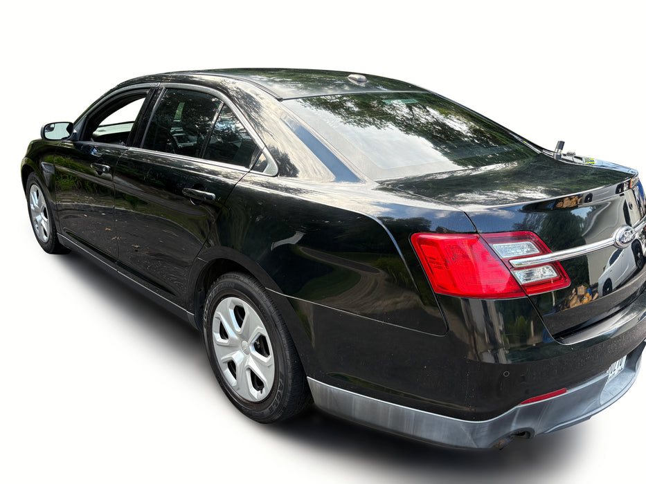 2013 FORD TAURUS BLACK Police Interceptor Lightly Armored Vehicle with AWD Turbo-charged V6