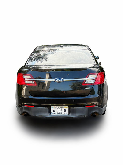 2013 FORD TAURUS BLACK Police Interceptor Lightly Armored Vehicle with AWD Turbo-charged V6