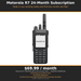 $69.99 FOR 24 MONTHS: Motorola R7 MOTOTRBO AAH06UCN9RB1AN 800/900 MHz Analog Digital Portable Radio - H06UCN9RB1AN  - 24-MONTH SUBSCRIPTION - INTRINSICALLY SAFE