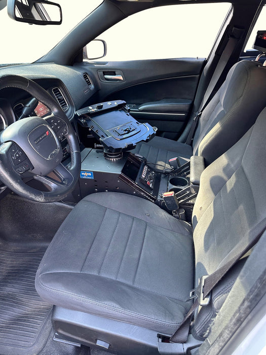 RENT: DODGE Charger Police Car AWD Fully Upfitted Police - car, lights, sirens, radio, and prisoner cage - rent police vehicle