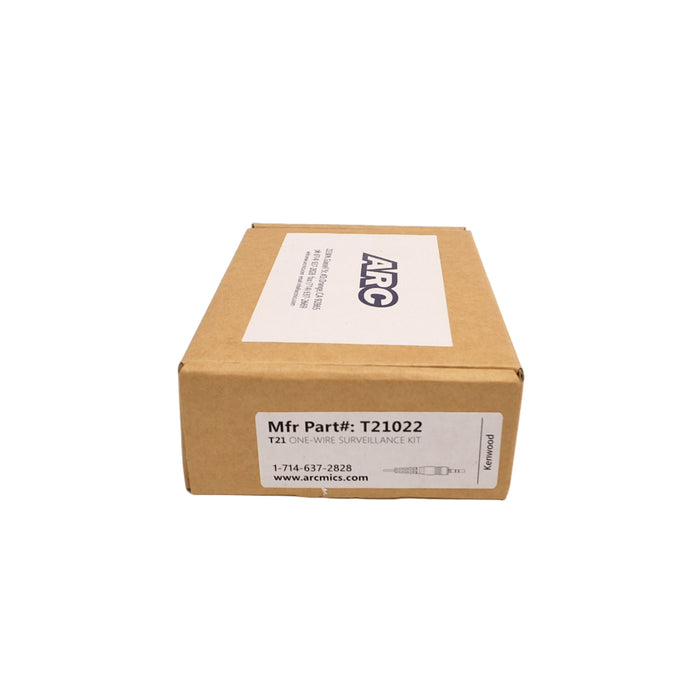 ARC T21022 Surveillance D-ring Earbud and Microphone Kenwood radios - T21 - HaloidSolutions.com