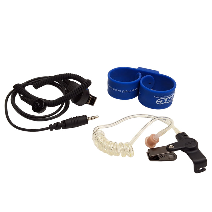 ARC T36022 Surveillance Earbud and Microphone for Kenwood PKT-23 - HaloidSolutions.com