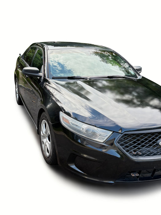 2013 FORD TAURUS BLACK Police Interceptor Lightly Armored Vehicle with AWD Turbo-charged V6