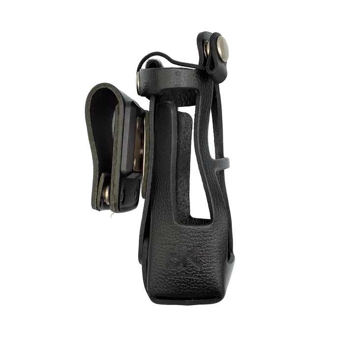 BK Technologies BKR0421 Case, Leather, w/Belt Loop & D Swivel Kit, BKR 5000 Series
