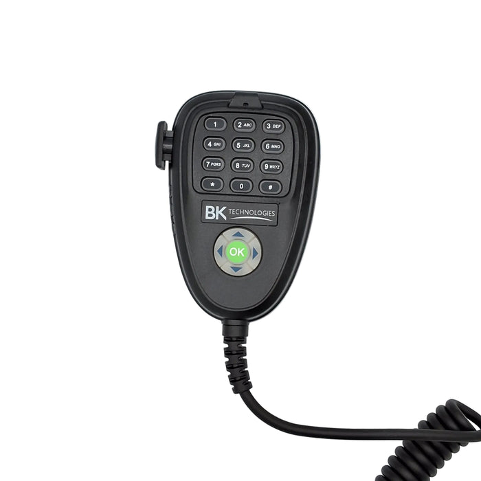 BK Technologies KAA0290S Handheld Programming Smart Microphone with straight connector (Standard) for KNG mobiles & base station series