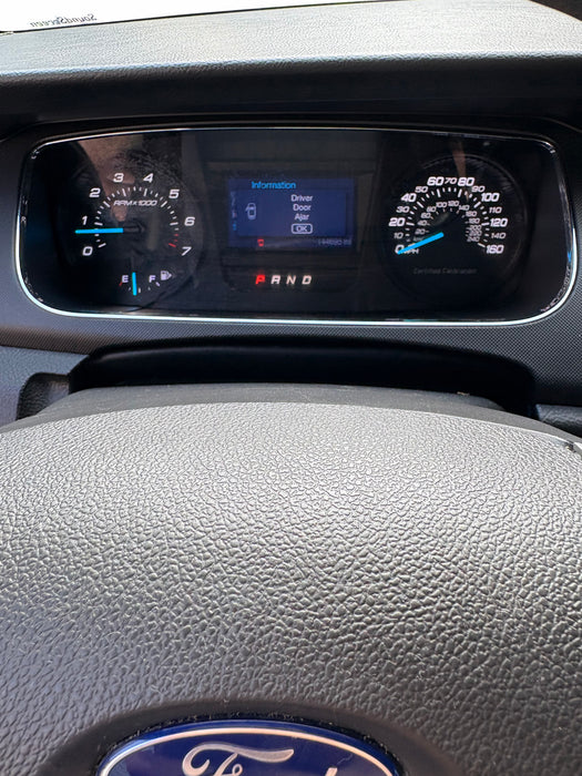 2013 FORD TAURUS BLACK Police Interceptor Lightly Armored Vehicle with AWD Turbo-charged V6