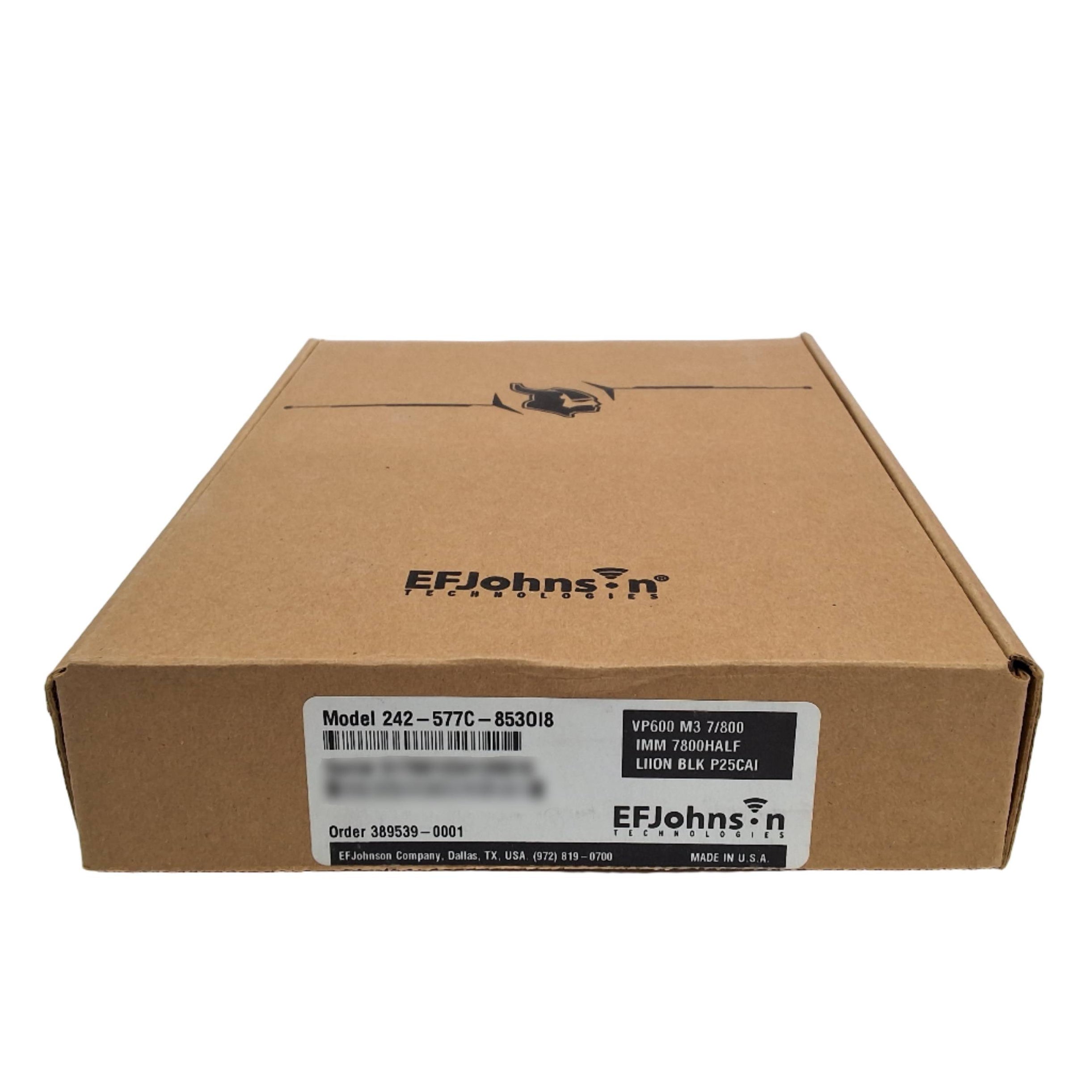 577c EF Johnson Viking VP600 242-577C-853OL8 700 800 MHz Model III P25 Port ...
