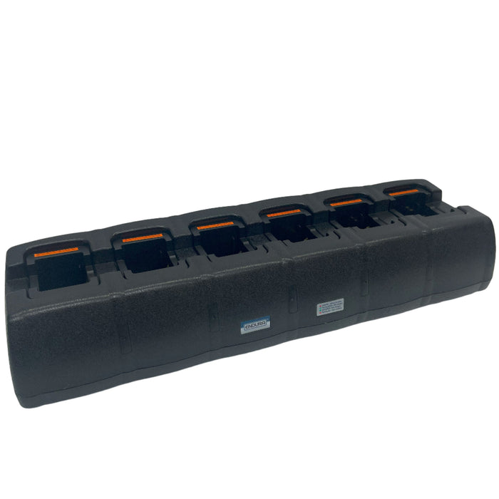 Endura EC6M-KW6 Six-Unit Radio Charger for Kenwood NX and TK Series Radios - ECMKW6 - HaloidSolutions.com
