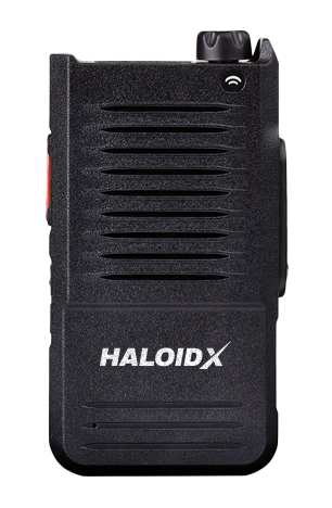 RENT: HaloidX X1 Secure & Interoperable Cellular Radio POC LTE Radio Rental - Push-to-talk Over Cellular (DAILY)