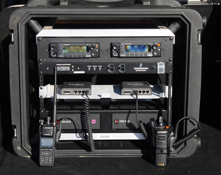 Haloid Interoperability Box - Custom and low cost portable radio interoperability and mobile repeater boxes for cross-band radio networks