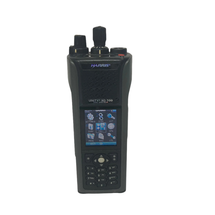Unity Xg 100m Harris Unity XG-100P XG-100 VHF UHF 800 MHz Phase 2 P25 Portable Radio ...