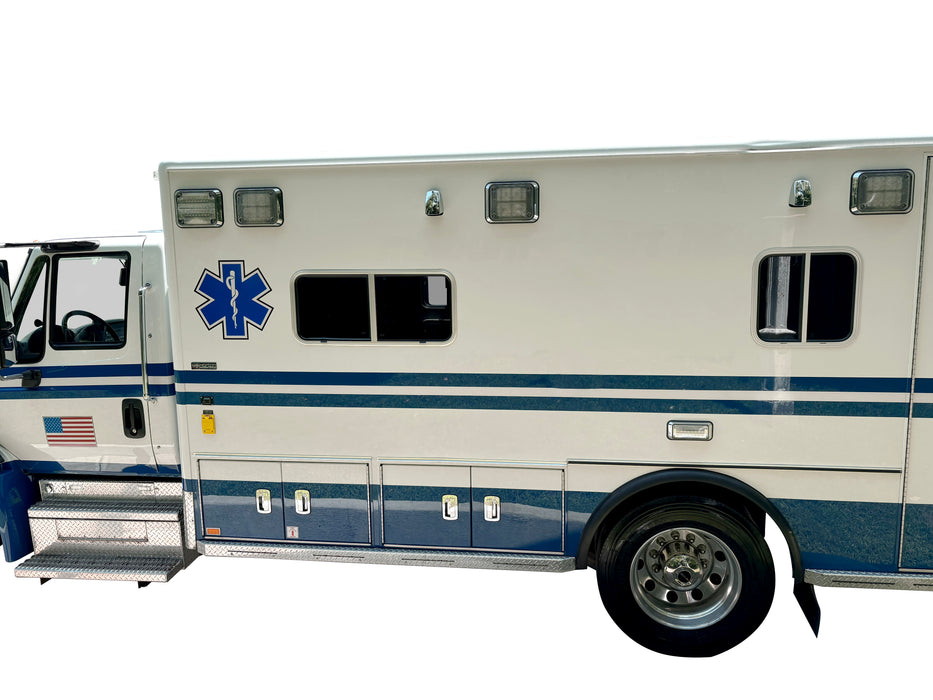 2009 International Navistar Horton Dual Stretcher Certified "Star of Life" Ambulance