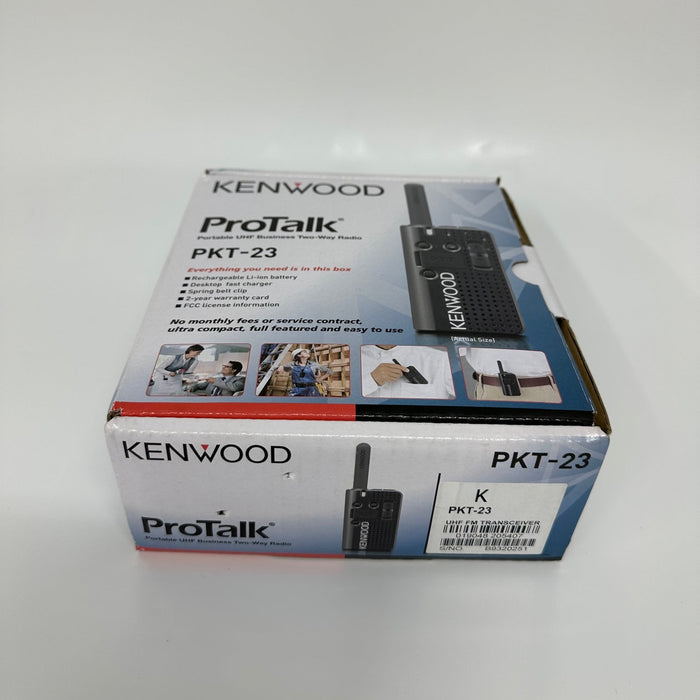 Kenwood PKT-23K Portable Radio PKT23K Bundle