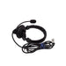 Kenwood KHS-7 Over the Head Single Earmuff and Boom Microphone - HaloidSolutions.com
