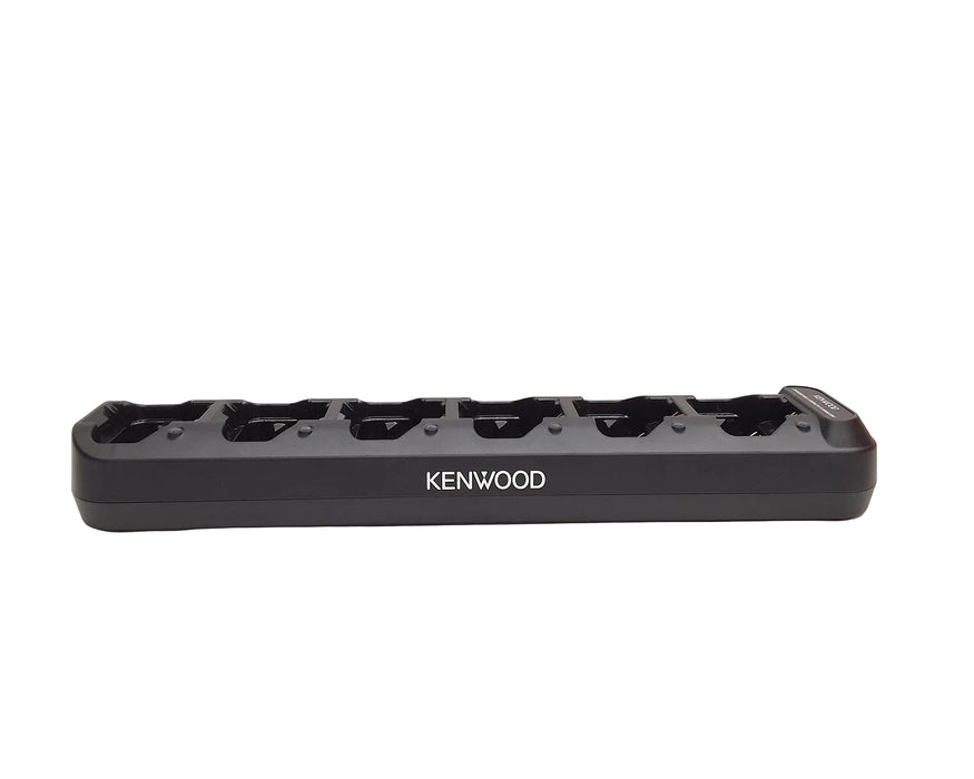 Kenwood KSC-506 KSC-506K Six Unit Multi Rapid Charger – Charge 6 NX-P500K or PKT-300 ProTalk Two-Way Radios KNB-81L Batteries Fast with One OEM Multi-Dock Station - Bank Charger
