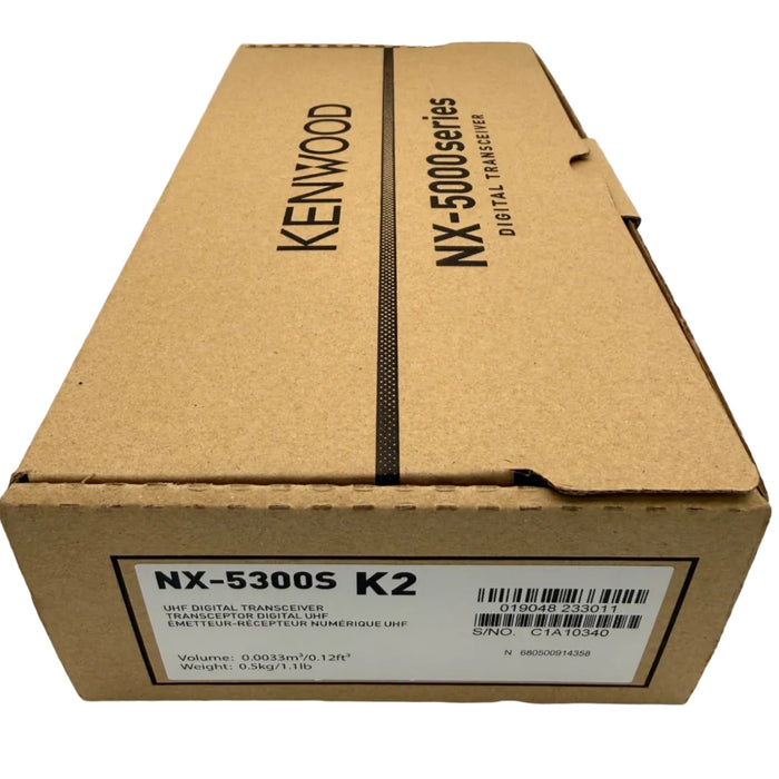Kenwood NX-5300S-K2 UHF Portable Radio - NX-5300S - HaloidSolutions.com