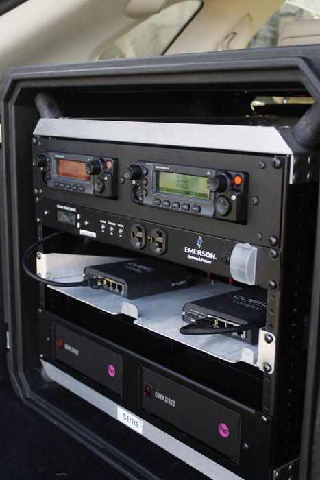 Haloid Interoperability Box - Custom and low cost portable radio interoperability and mobile repeater boxes for cross-band radio networks