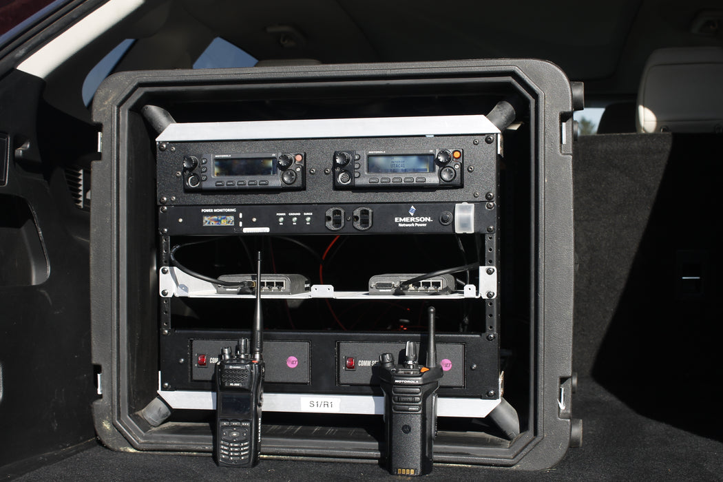 Haloid Interoperability Box - Custom and low cost portable radio interoperability and mobile repeater boxes for cross-band radio networks