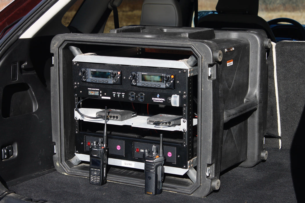 Haloid Interoperability Box - Custom and low cost portable radio interoperability and mobile repeater boxes for cross-band radio networks