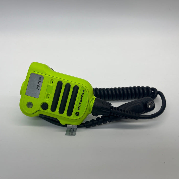 Motorola NNTN8203A XE RSM Remote Speaker Microphone NNTN8203 High Impact Green - HaloidRadios.com