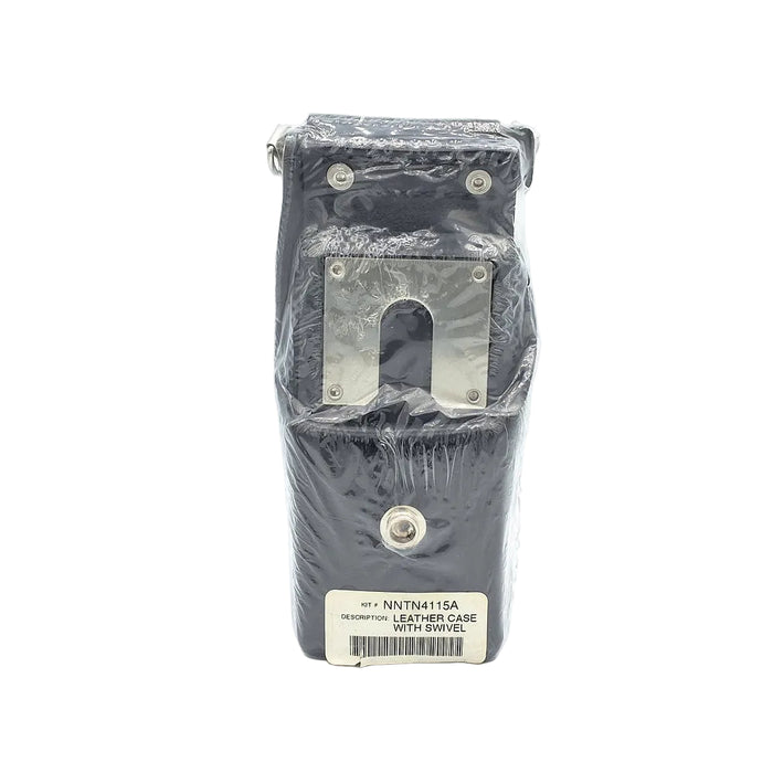 Motorola NNTN4115A Leather Carry Case Holster with Swivel Belt Loop - NNTN4115 for  XTS2500, XTS1500, MT1500, and PR1500