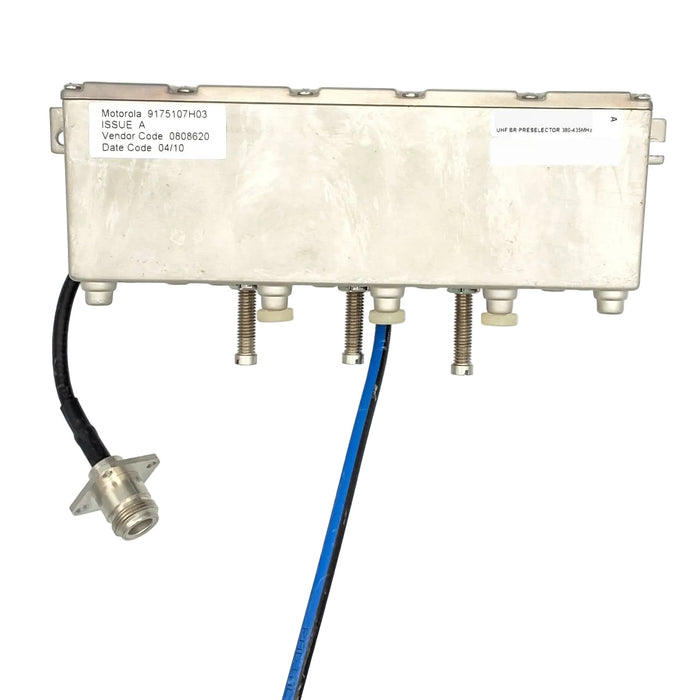 Motorola 9175107H03 380-435 MHz UHF Preselector - HaloidSolutions.com