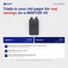 Motorola MINITOR 7 Trade-In Program: Trade-in a MINITOR 5 or 6 Pager and save up to $100!