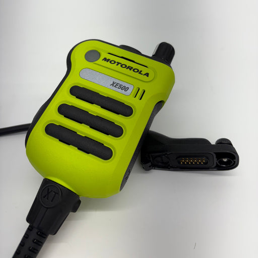 Motorola PMMN4106D XE500 Remote Speaker Microphone - PMMN4106 GREEN - HaloidSolutions.com