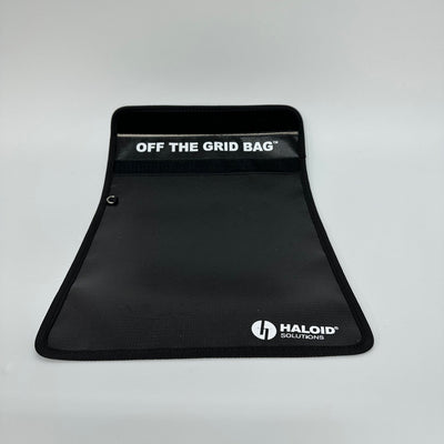 Haloid OFF THE GRID BAG - Block RF and RFID Signals from Wireless & Spy Devices