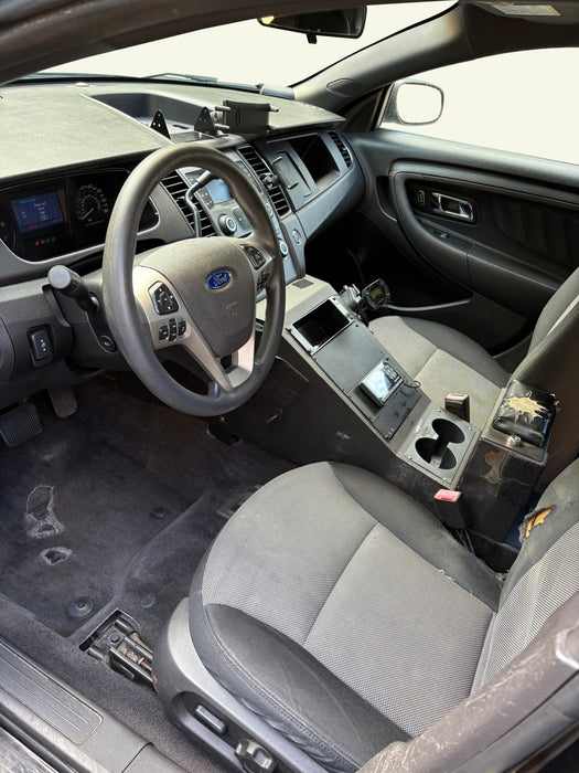 2013 FORD TAURUS BLACK Police Interceptor Lightly Armored Vehicle with AWD Turbo-charged V6