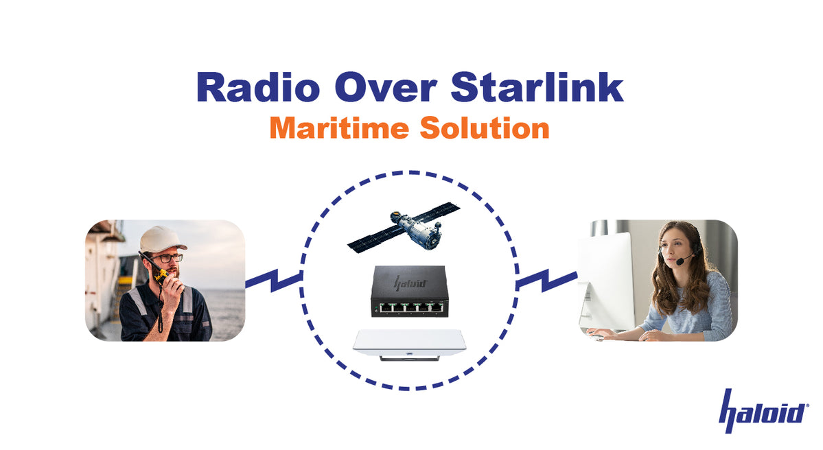 Radio Over Starlink Maritime Solution - 2-way Radio over Starlink Sate ...