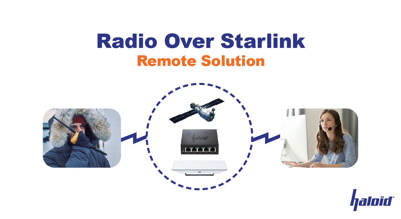 Radio Over Starlink Solutions - 2-way Radio over Starlink Satellite ...