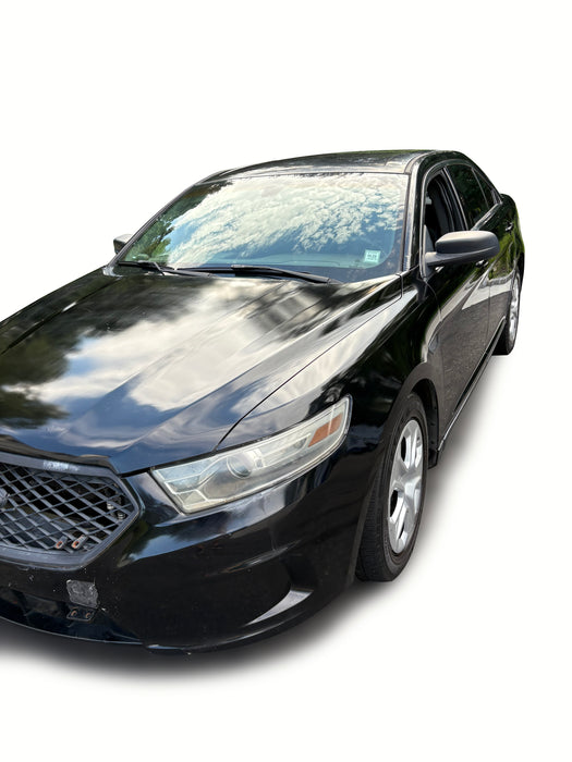 2013 FORD TAURUS BLACK Police Interceptor Lightly Armored Vehicle with AWD Turbo-charged V6