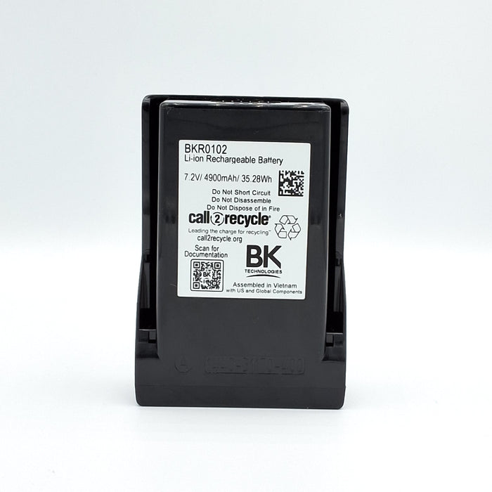 Bendix King BKR0102 SURPASS™ 4900 mAh Smart High Capacity Li-Ion Battery Pack, IP68
Works with BK BKR 9000 portable radio