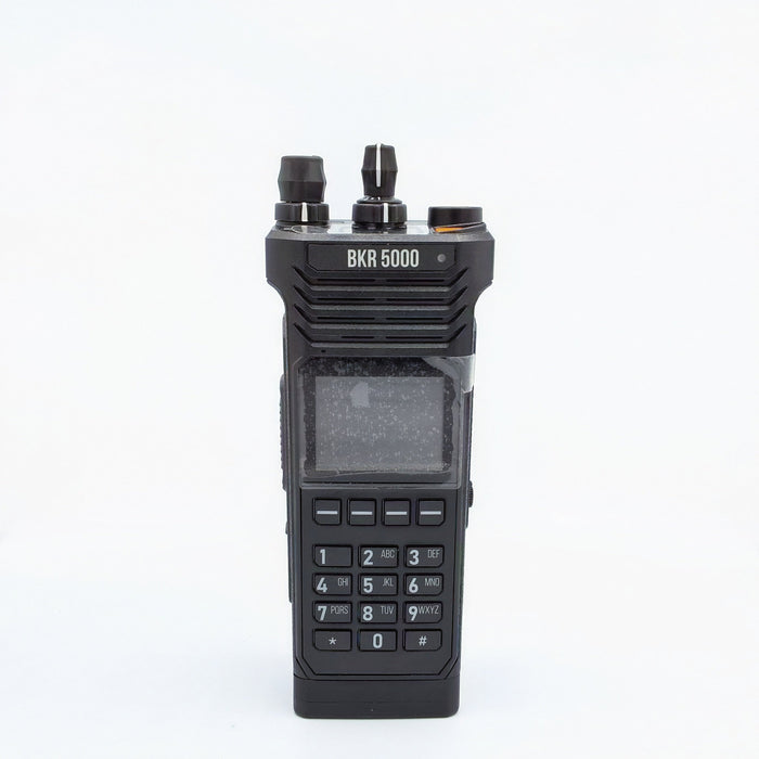 Bendix King BKR5000-T3BS-0 Portable, VHF 136-174MHz, 5000Ch, 6W, T3, Full keypad, Black, Channel Stop, No Bluetooth
