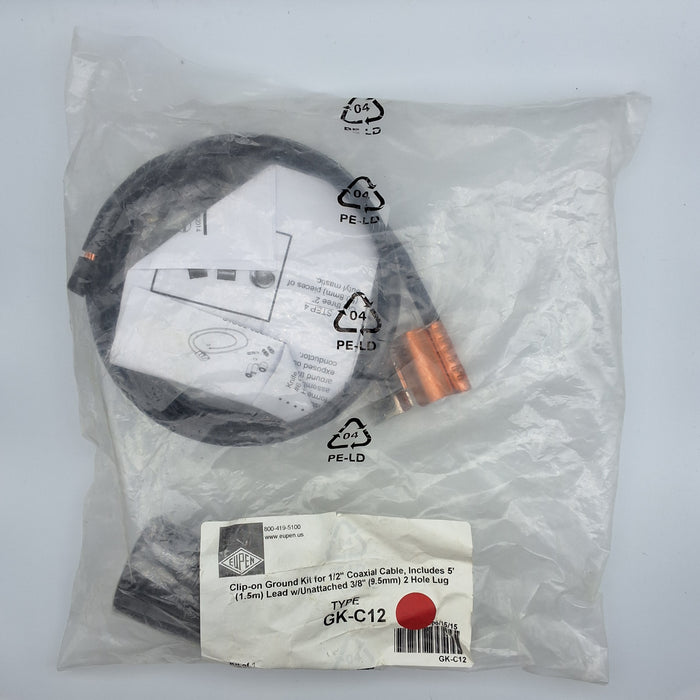 Eupen GK-C12 Clip-On Ground Kit