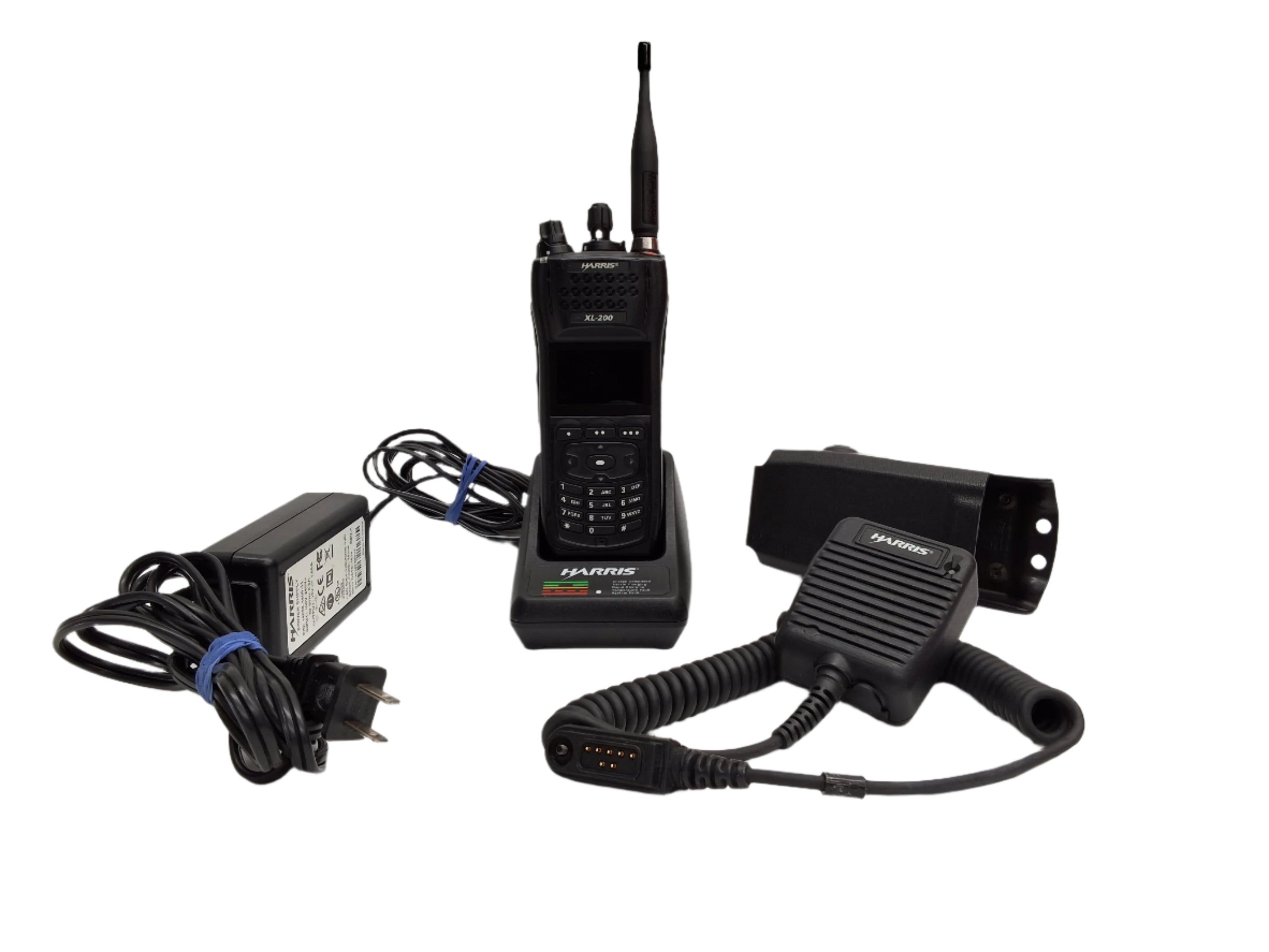 Harris XL-200P VHF 800 MHz Phase 2 P25 Portable XL-200 XL200P Black 14 ...