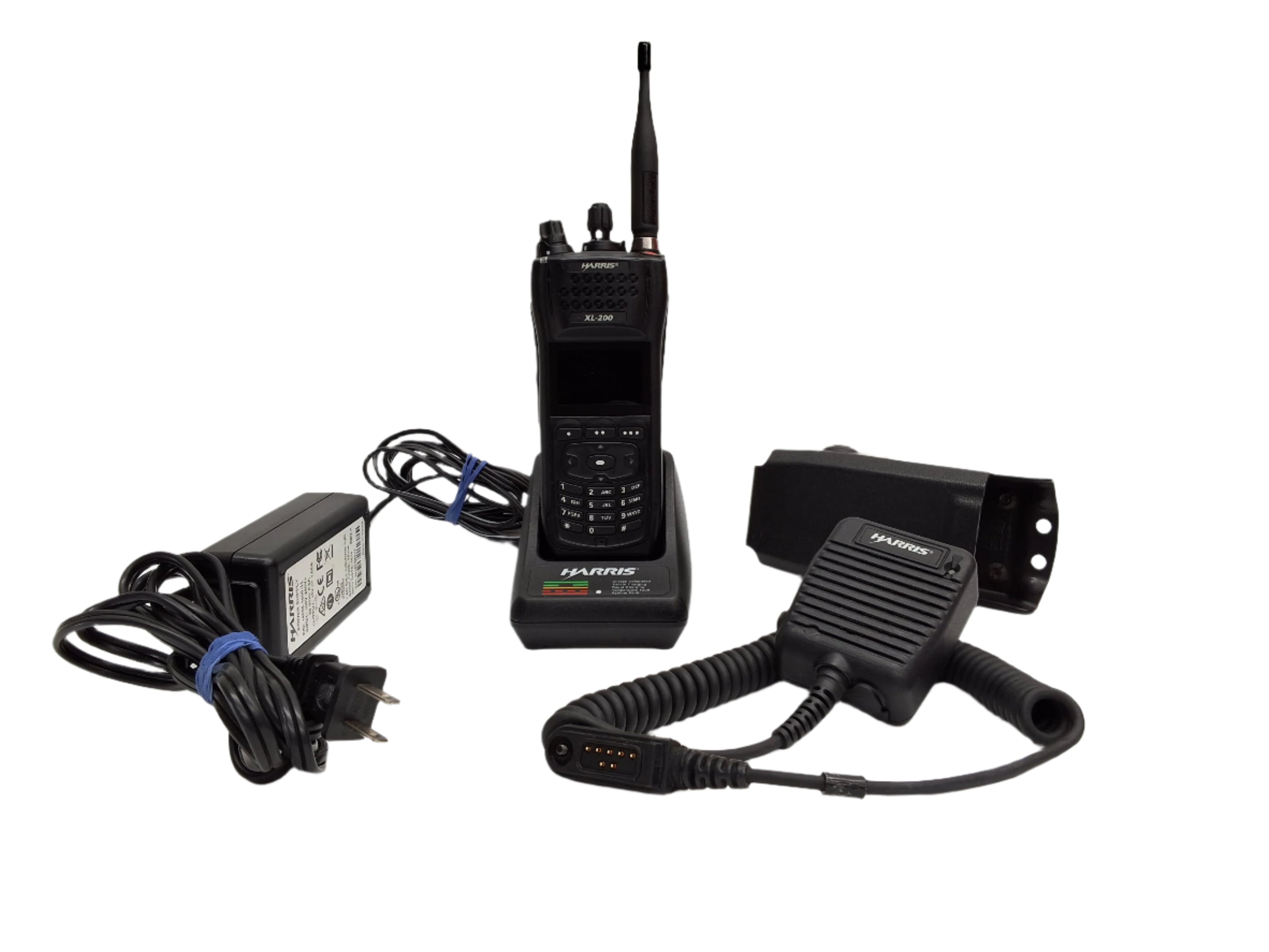 Harris XL-200P VHF 800 MHz Phase 2 P25 Portable XL-200 XL200P Black 14 ...