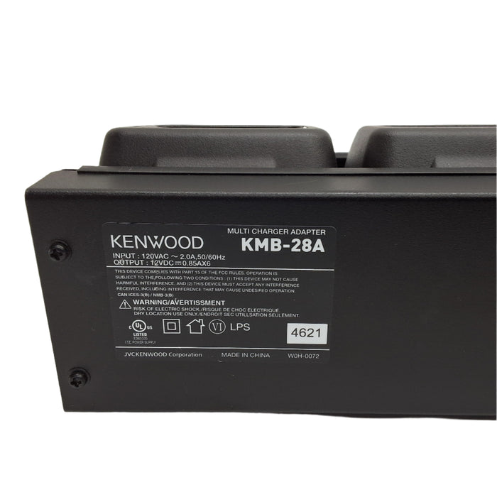 Kenwood KMB-28A Multicharger Adapter w/ KSC-35S Inserts - KMB28