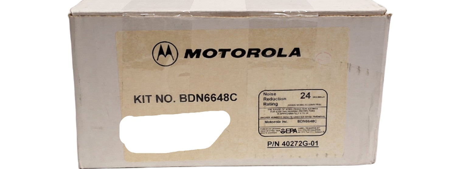 Motorola BDN6648C Heavy Duty Behind The Head Headset - BDN6648