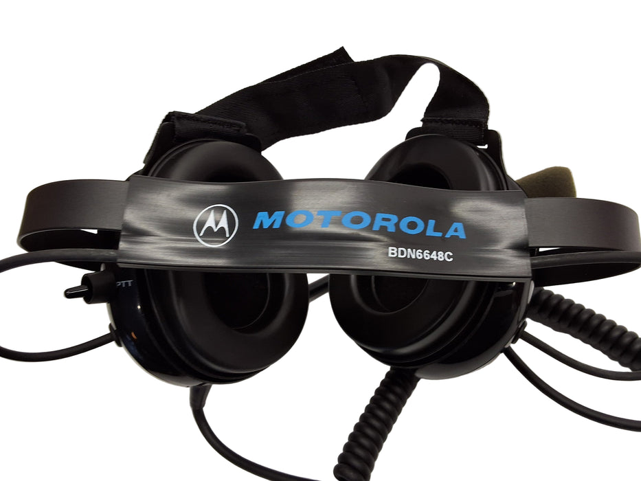 Motorola BDN6648C Heavy Duty Behind The Head Headset - BDN6648