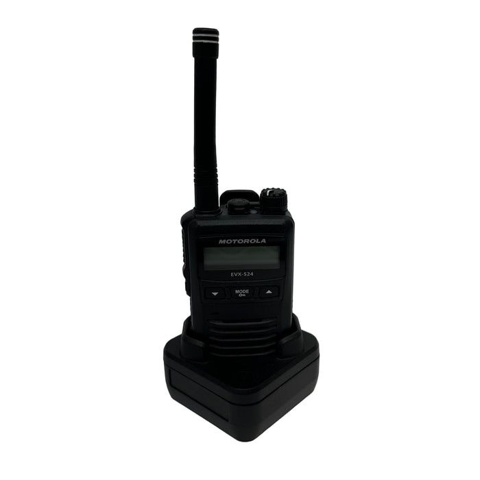 Motorola EVX-S24 EVX-S24-G6-3 UHF Digital Portable Radio - EVXS24