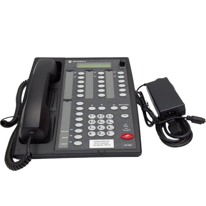 Motorola MC3000 Deskset Controller L3223AC Phone with Power Supply - L3223