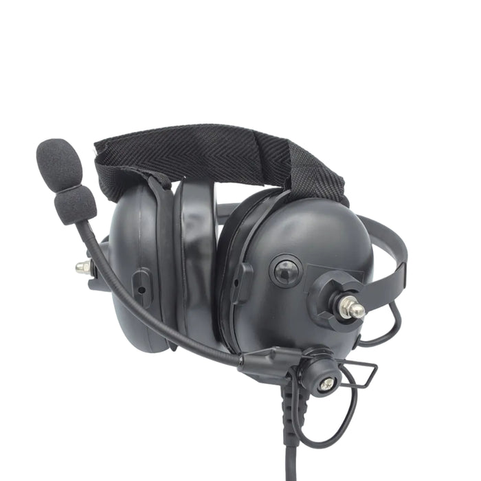 Motorola PMLN5275C Heavy Duty Headset w/ PTT Microphone - PMLN5275