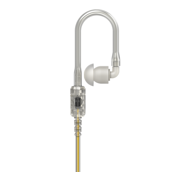 Motorola PMLN8120 Receive Only Loud Audio XL Earpiece with Clear Tube 3.5mm Jack