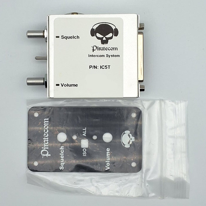 PirateCom Headset Boating Intercom Kit IC5T MSC03
