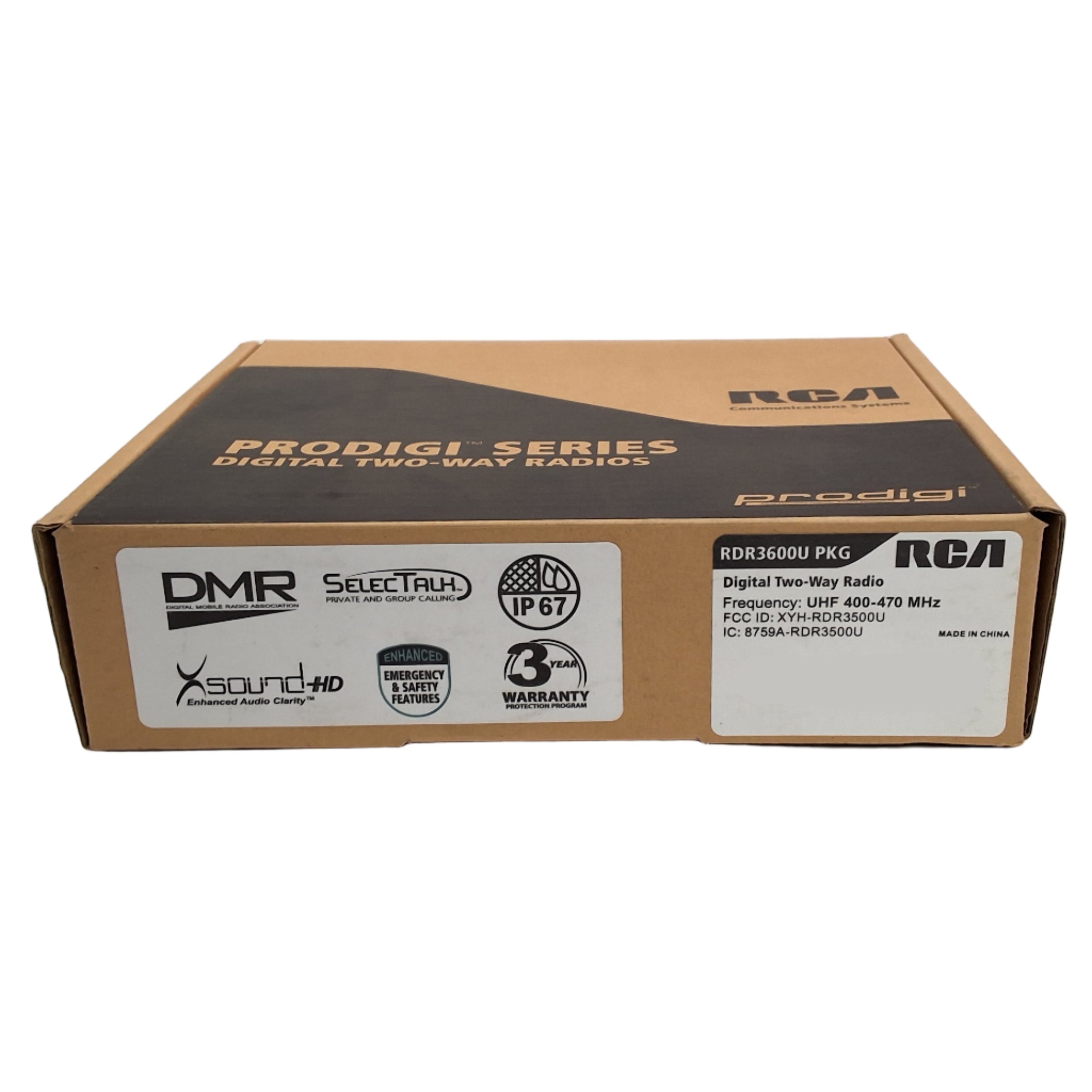 RCA RDR3600U UHF Portable Radio - RDR3600 — HaloidSolutions.com